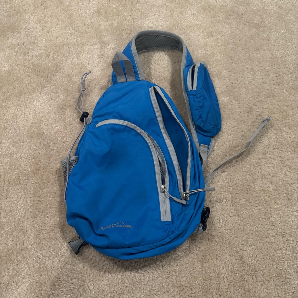 Eddie Bauer Sporty Blue Backpack